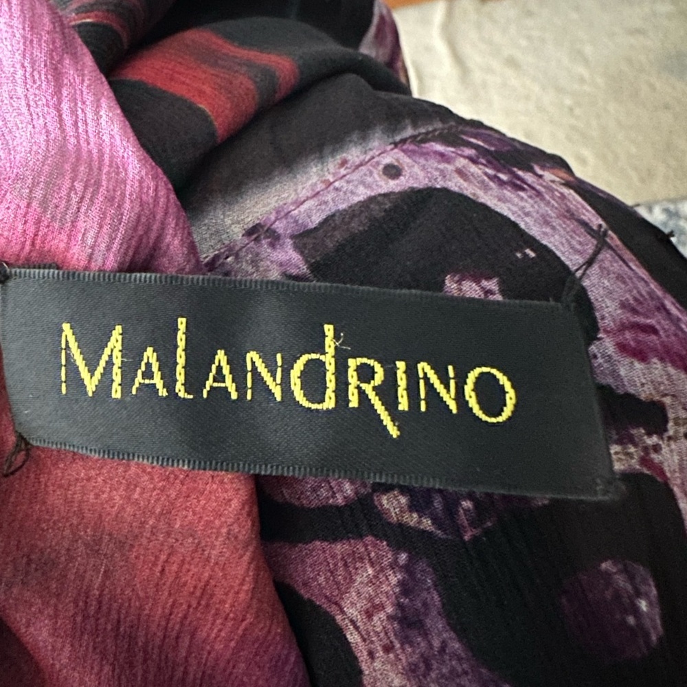 French Designer, Catherine Malandrino, silk gown. Fits XS / SM, EUC! - Picture 5 of 6
